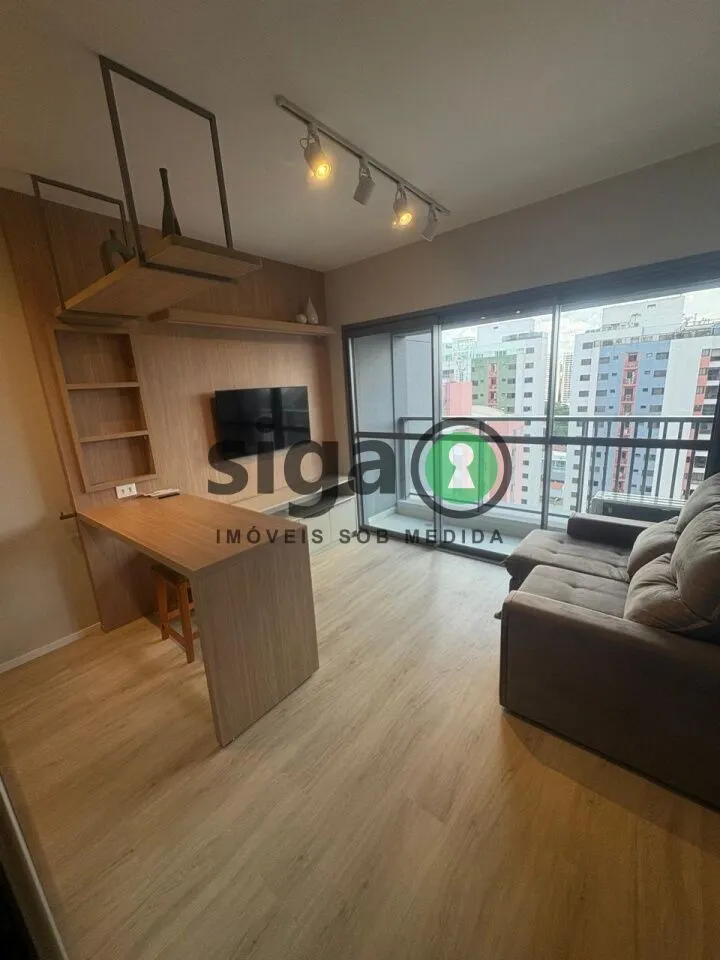 Foto do imóvel Apartamento mobiliado e decorado com 34m² e 1 suíte - Moema