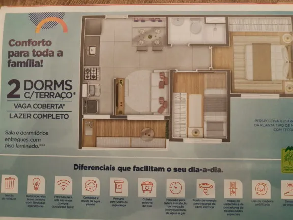 Foto do imóvel Apartamento com 2 Quartos à Venda, 37 m² em Imirim - São Paulo