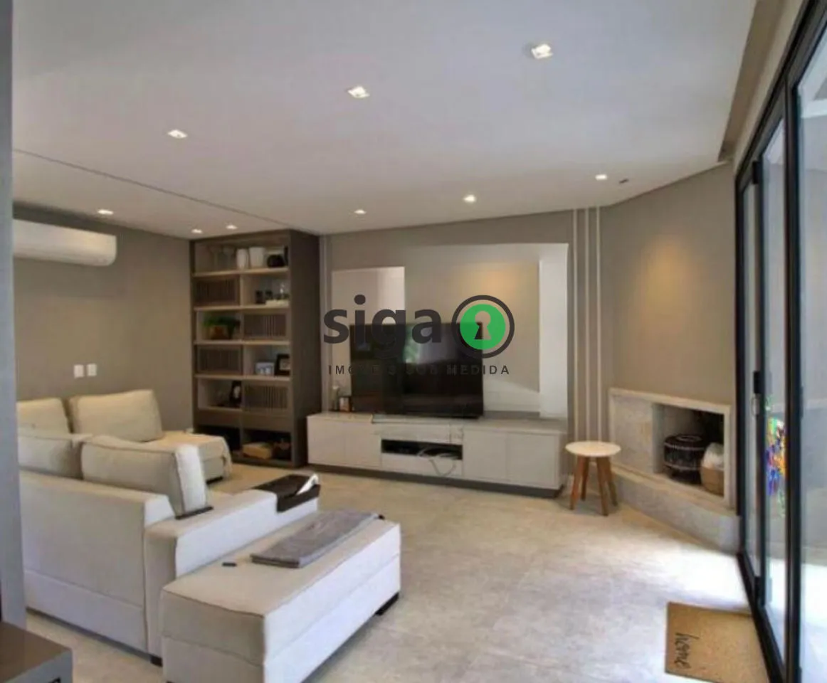 Imagem Casa em condomínio para venda ou aluguel, de 273m, 5 quartos e 3 vagas.