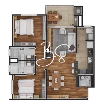 Imagem Apartamento RESIDENCIAL em CANELA - RS, Centro