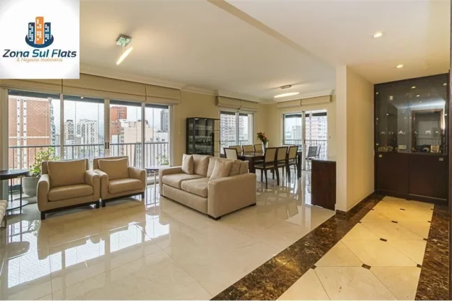 Imagem Apartamento à Venda No Cerqueira Cesar Com 3 Dormitórios e 4 Vagas - Varanda Gourmet