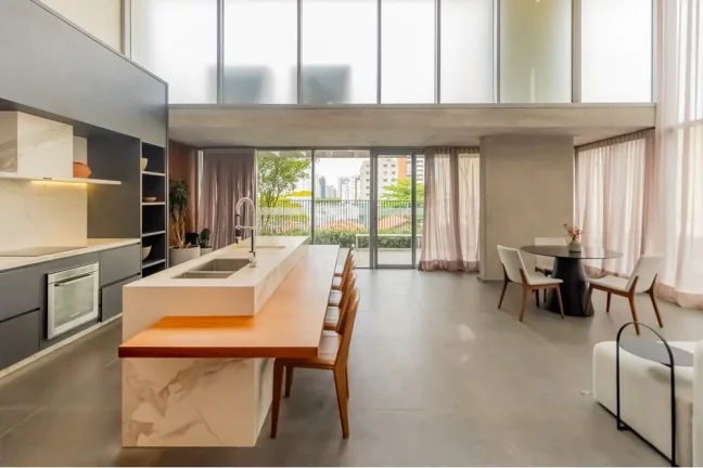 Imagem Apartamento à venda em São Paulo, Moema, com 1 quarto, 64m2