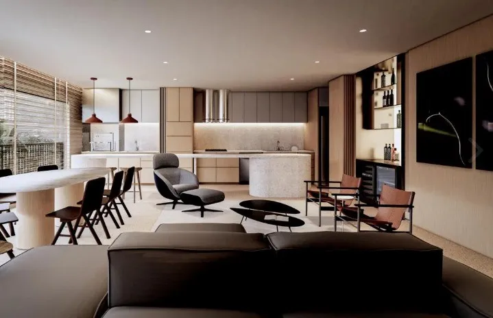 Imagem Apartamento para Venda em São Paulo, Pinheiros, 3 dormitórios, 3 suítes, 4 banheiros, 3 vagas