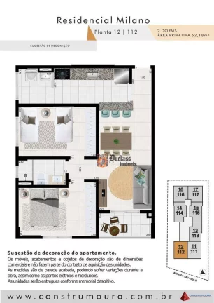 Imagem Apartamento com 2 dormitórios à venda, 62,18 m² a partir de R$ 486.745,00 - Jardim Praia Grande - Mongaguá/SP