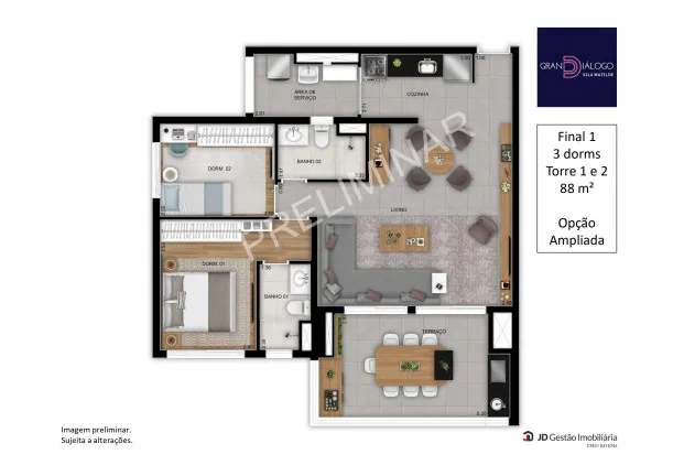 Imagem Apartamento com 3 Quartos à Venda, 88 m² em Vila Matilde - São Paulo