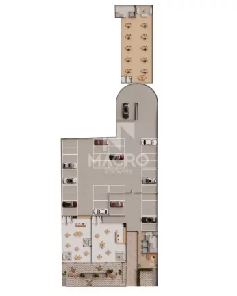 Imagem Apartamento | 3 quartos (1 suíte) | Boulevard 500 | Nova Brasília | 112m²
