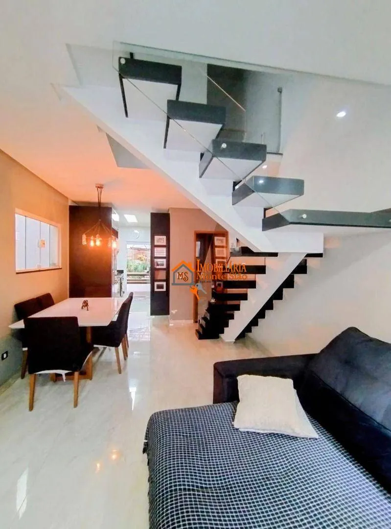 Imagem Sobrado com 3 dormitórios à venda, 100 m² por R$ 741.899,00 - Jardim do Papai - Guarulhos/SP