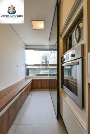 Imagem Apartamento à Venda No Campo Belo Com 1 Suíte e 1 Vaga - Semi-Mobiliado