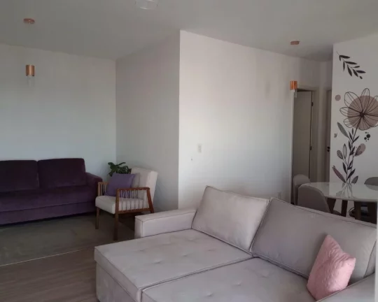 Imagem Apartamento com 77m 3 dormitórios uma Suíte e uma vaga de garagem.