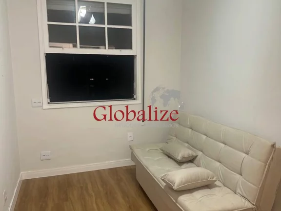 Imagem Apartamento à venda com 36m², 1 quarto, vista mar por R$335.000,00 no Boqueirão em Santos