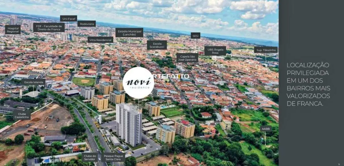 Imagem Apartamento à venda em Franca, Jardim Samello Woods, com 2 quartos, 59m2