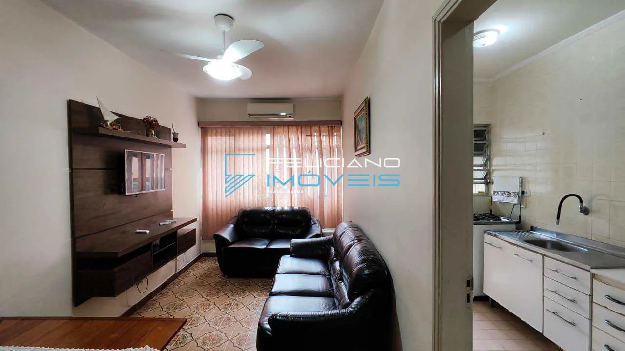 Imagem Apartamento com 1 quarto, Canto do Forte, Praia Grande - R$ 308 mil, Cod: 7454