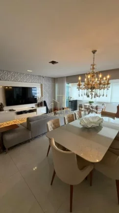 Imagem ? Apartamento Decorado à Venda no Aquárius | 3/4 | 2 Suítes | 145m² | 3 Vagas