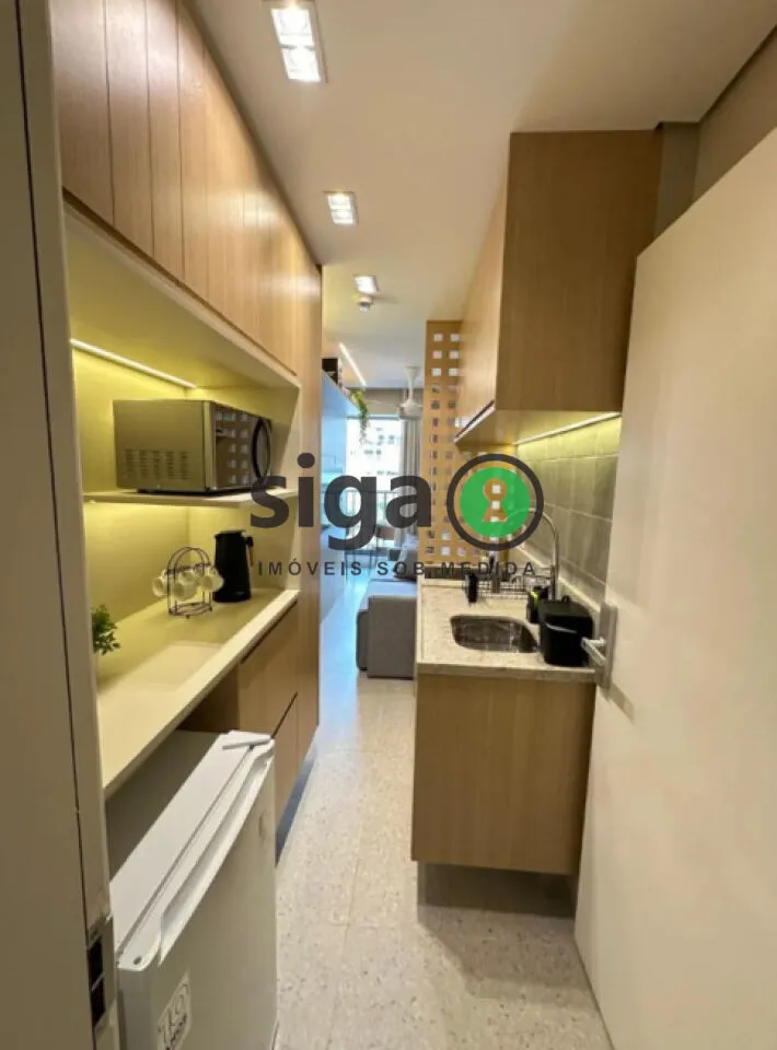 Imagem Studio moderno de 38m² mobiliado à venda no Brooklin
