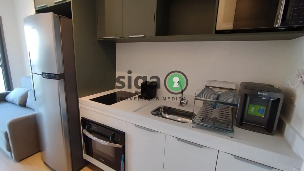 Imagem Apartamento com 34m² e 1 quarto - Moema - São Paulo/SP
