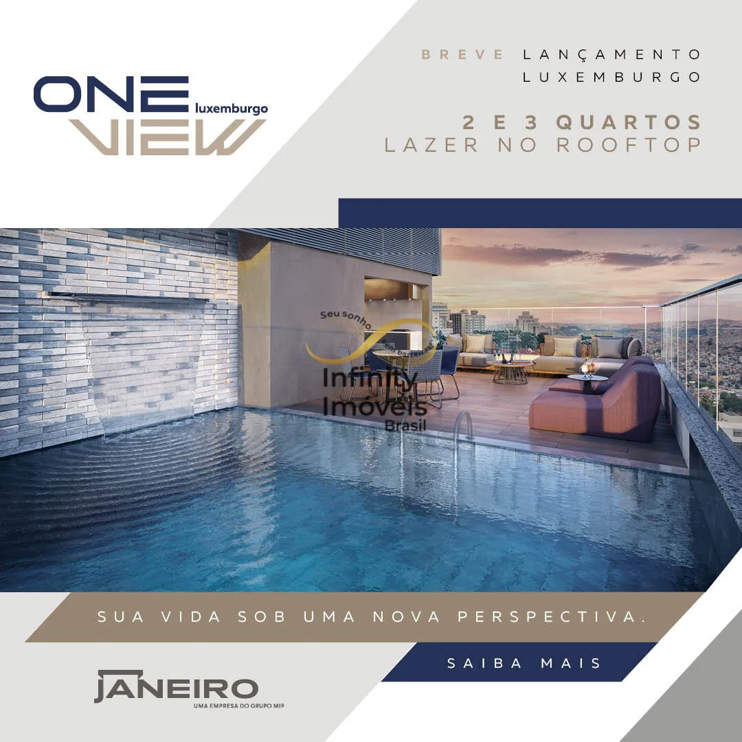 Imagem ONE VIEW - Apartamento à venda no bairro Cidade Jardim - Belo Horizonte/MG