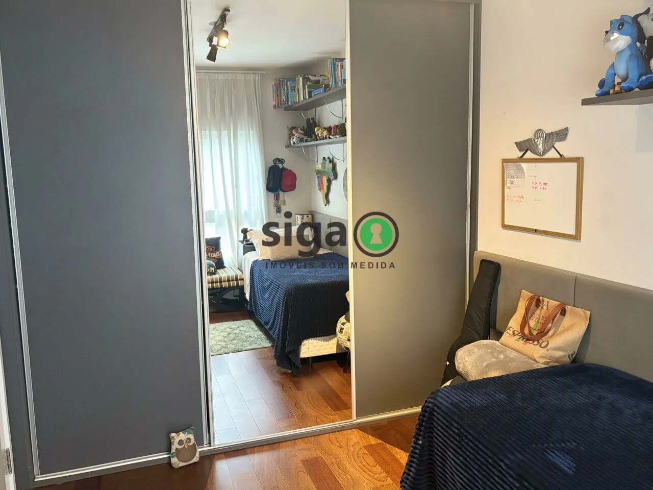 Imagem Apartamento à Venda no Brooklin ? 189m², 3 Quartos, 3 Vagas e Lazer Completo
