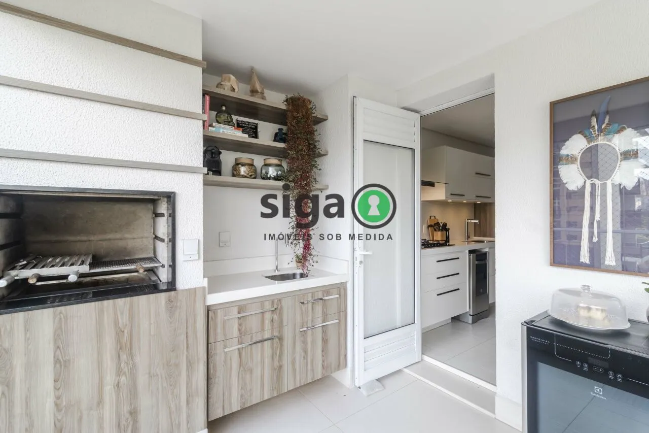Imagem Apartamento alto padrão à venda | 3 suítes | Varanda gourmet | 2 vagas + depósito