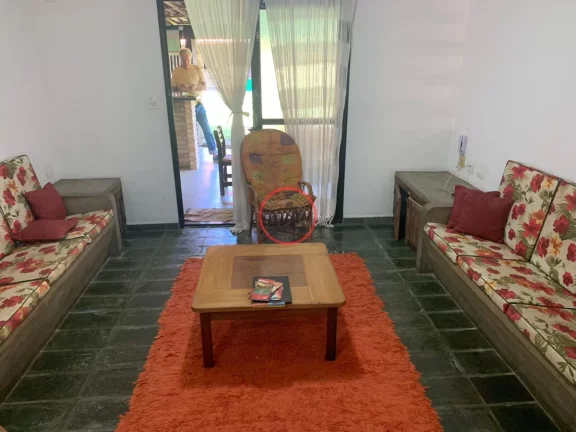 Imagem CASA COM ESCRITURA DEFINITIVA 50 METROS DA PRAIA 2 QUARTOS 2 BANHEIROS 2 VAGAS PISCINA COLETIVA PRONTO PARA MORAR VISTA PARA O MAR