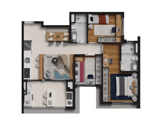Imagem ABOUT VILA MARIANA - SETIN - Apto de 72m², completo em infraestrutura e com ótima mobilidade!