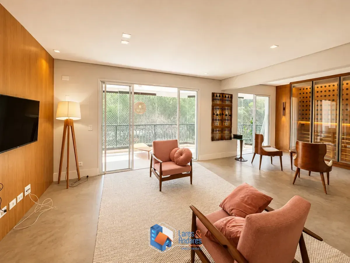 Imagem Apartamento para venda em Brooklin com 3 quartos, sendo 3 suítes, 173m²