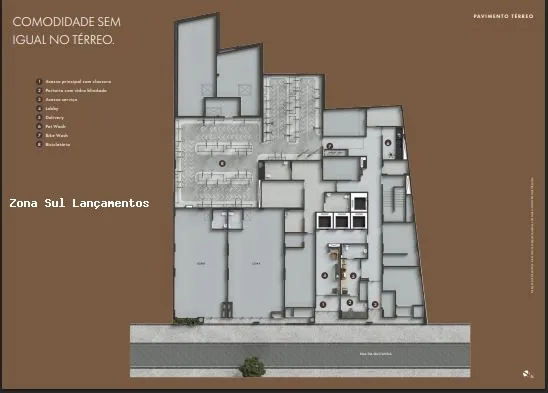 Imagem QStudios Rua da Quitanda 23 · Lançamento 2026 · A partir de R$ 349 mil · Centro do Rio