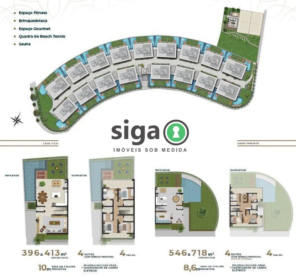 Imagem Casa em Condomínio 4 Suites-4 vagas em Riviera de São Lourenço
