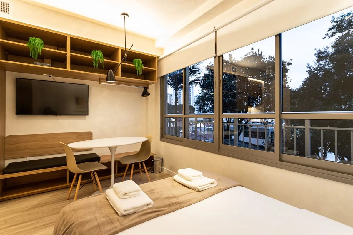 Imagem Apartamento com 1 Quarto para alugar, 22m² - Vila Mariana