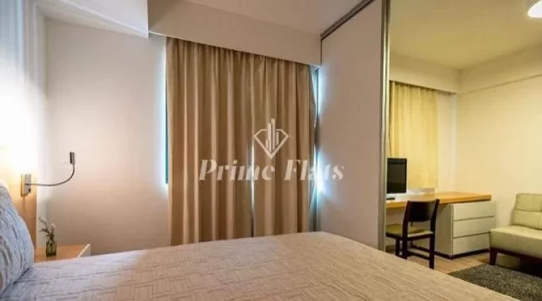 Imagem Flat disponível para venda no Meliá Ibirapuera, com 27m², 1 dormitório e 1 vaga