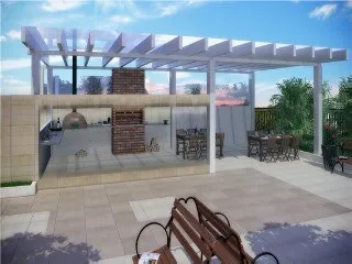 Imagem Apartamento à venda no Brás, São Paulo-SP: 2 quartos, 2 salas, 1 banheiro, 1 vaga e 52m² no Residencial Capital Brás!