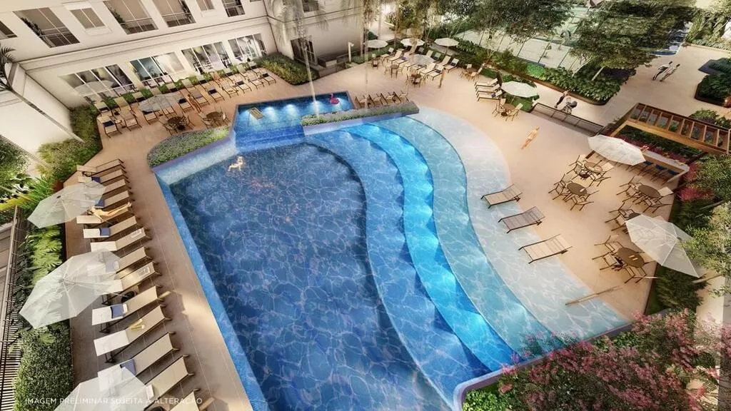 Imagem Um Home Resort em meio a cidade, cercado por mais de 140.000m² de áreas verdes do Parque Chácara ...
