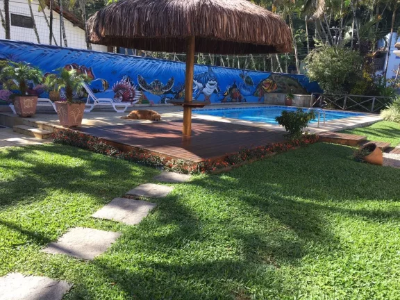 Imagem Linda casa com 4 dormitórios sendo 2 suíts´s e ar condicionado e pisicna e área gourmet maravilhosa