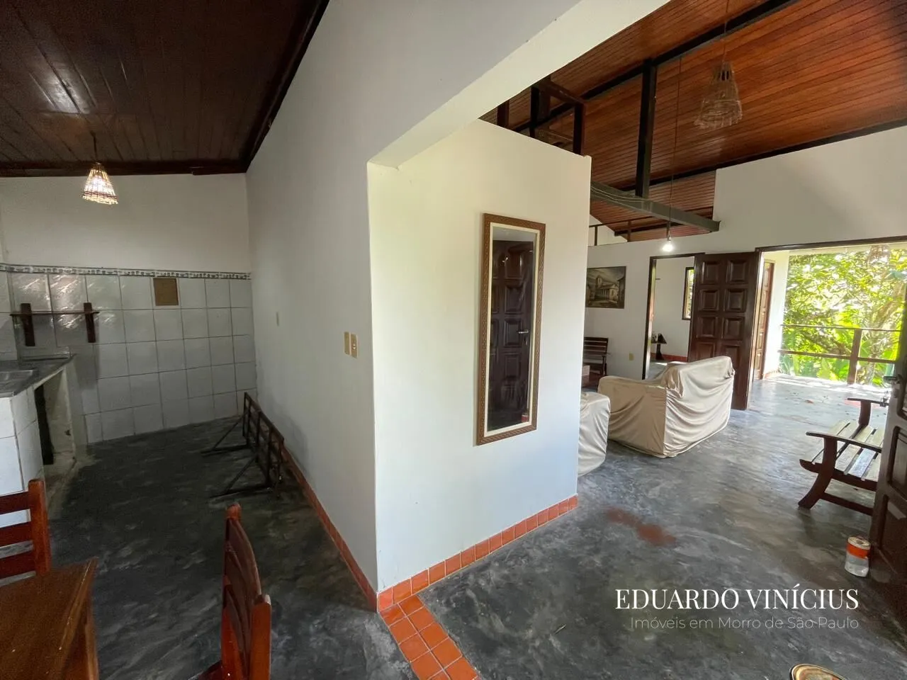 Imagem Casa 2 Dormitórios com Jardim na Lagoa em Morro de São Paulo