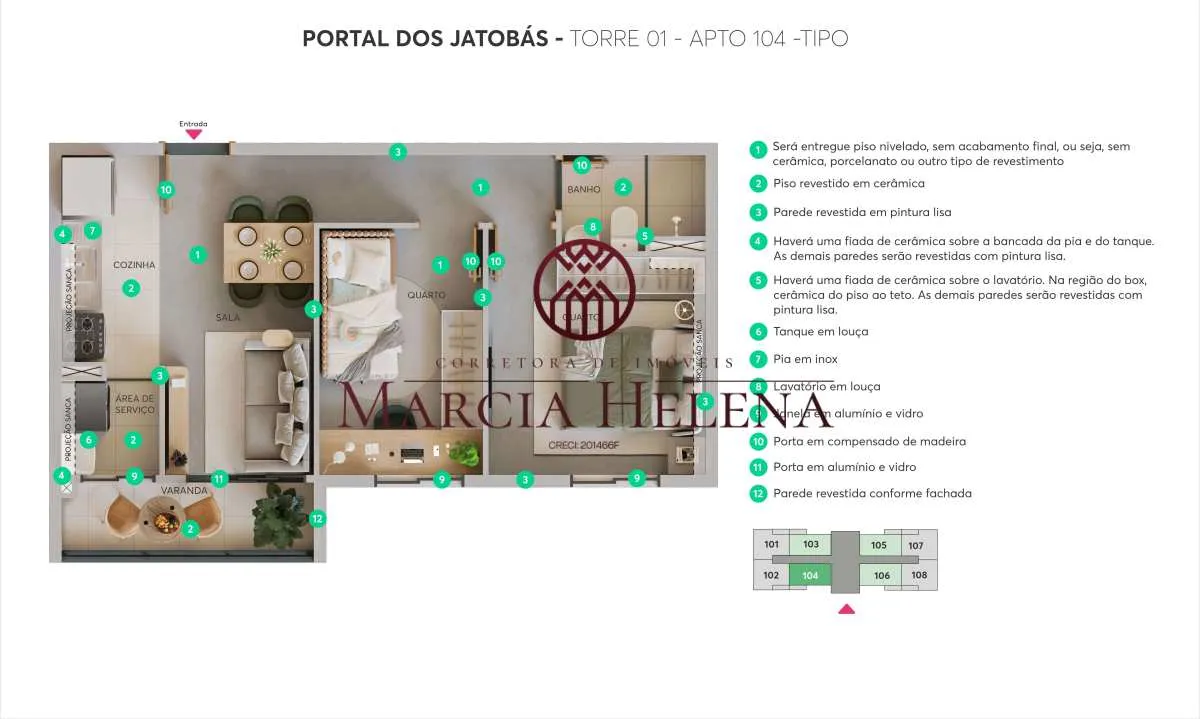 Imagem Apartamento à venda em Campinas, Região do Parque Prado, com 2 quartos, 44,51m2