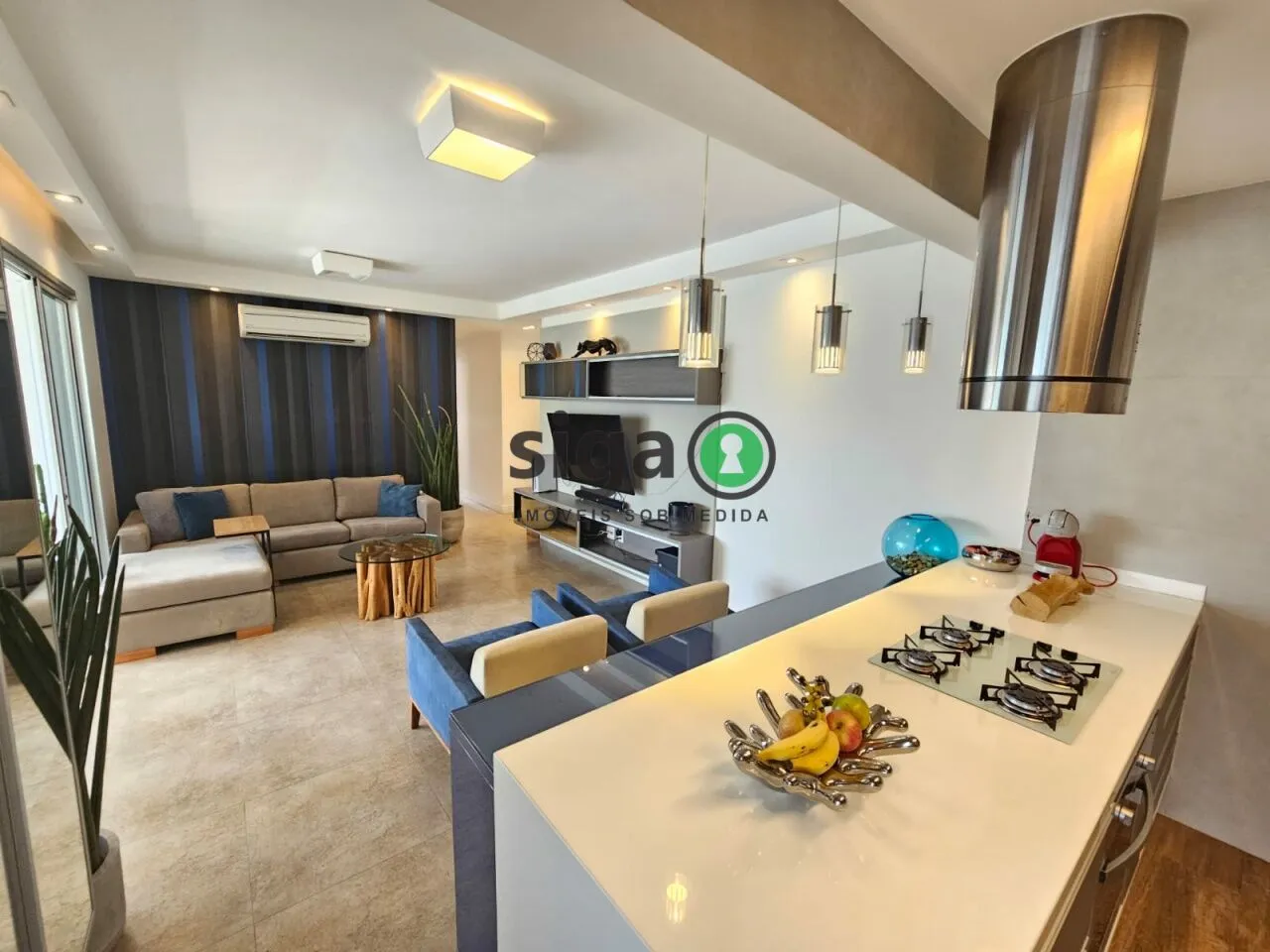 Imagem Brooklin | 105 m² - 3 dormitórios sendo 2 Suítes - Varanda Gourmet - Pronto para Morar