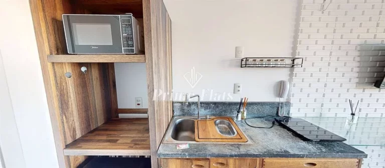 Imagem Flat disponível para venda no Is Moema Condomínio, com 26m² e 1 dormitório