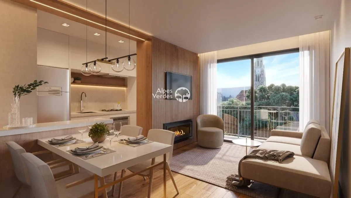 Imagem Apartamento com 2 quartos, 99.20m2, à venda em Canela, Centro