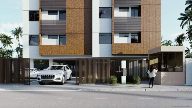 Imagem Apartamento com 2 dormitórios à venda, 59 m² por R$ 430.852,00 - Praia Formosa - Cabedelo/PB
