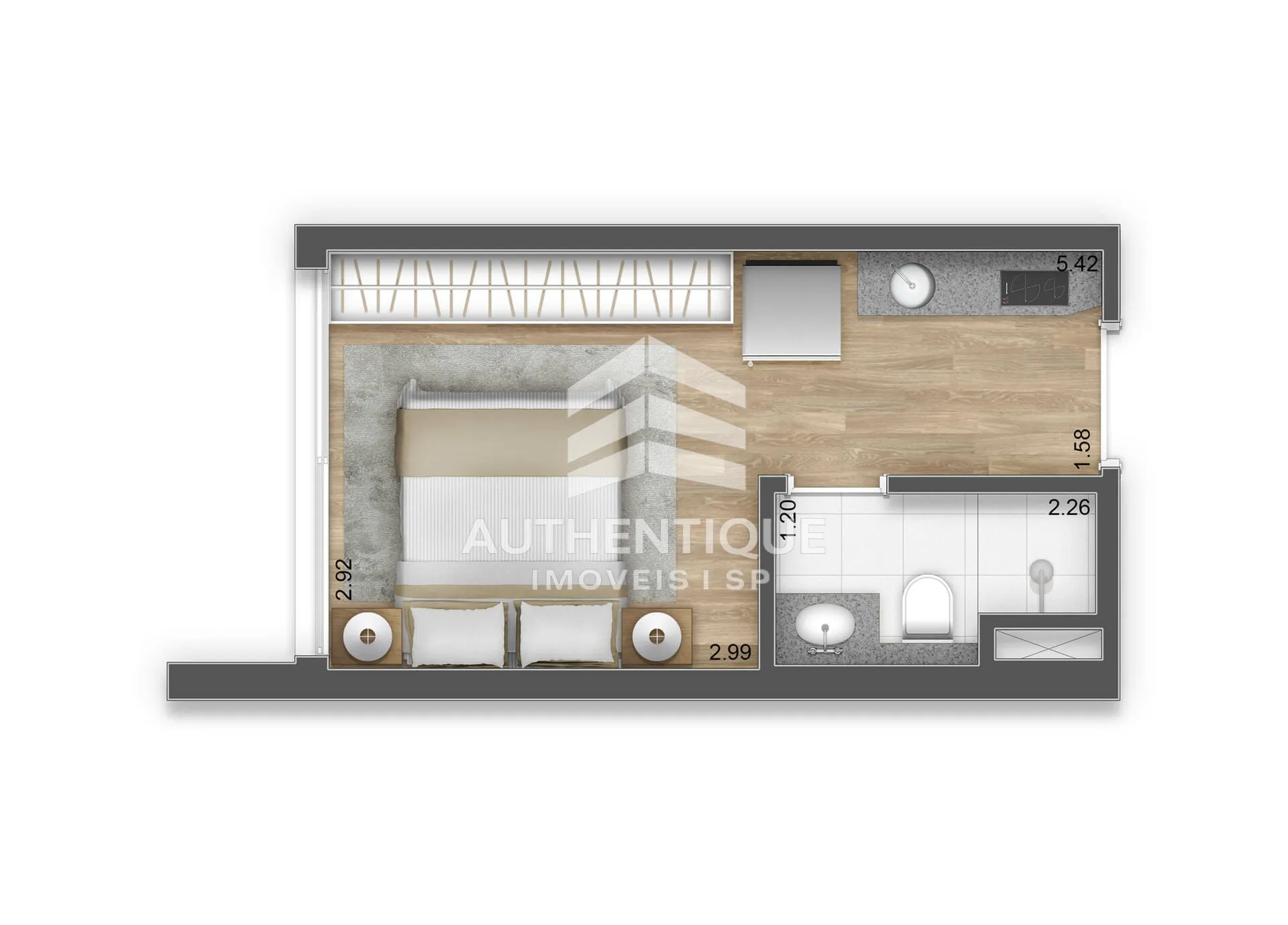 Imagem Florear Vila Clementino - Apartamento à venda no bairro Mirandópolis - São Paulo/SP, Zona Sul