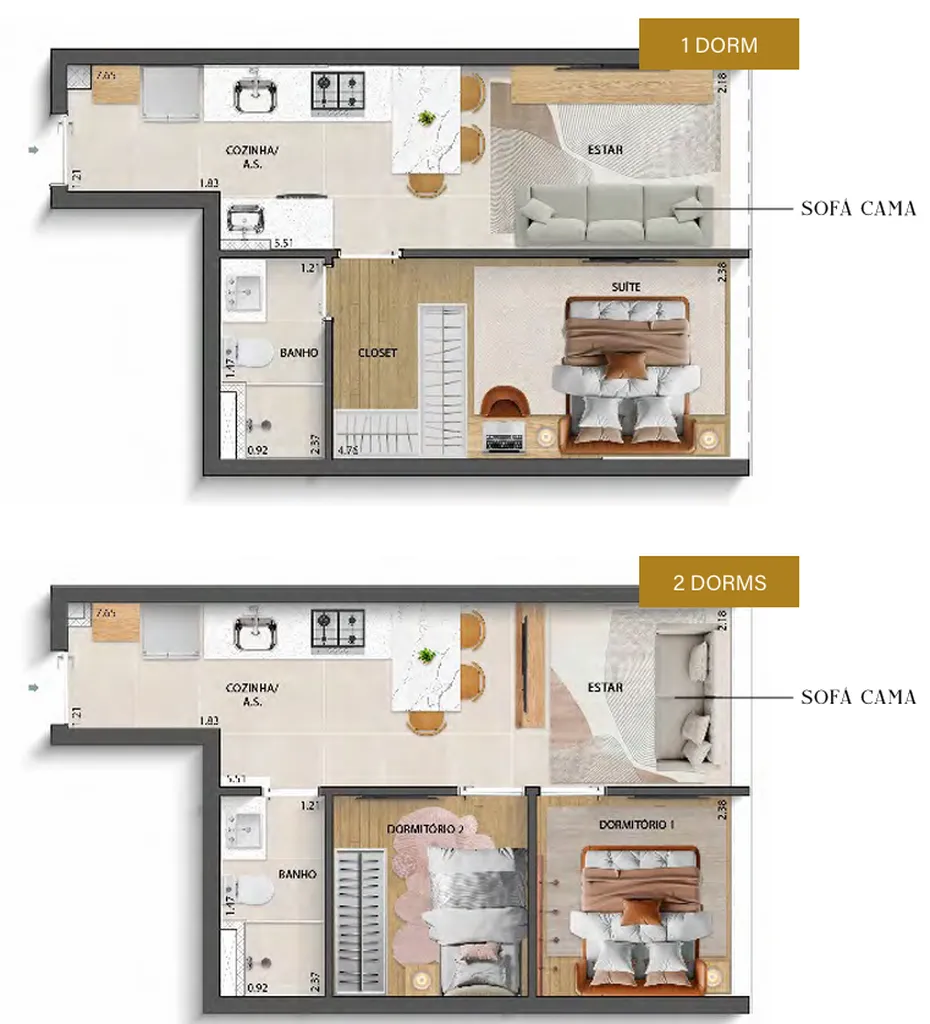 Imagem Aurum Perdizes Studios - Breve Lançamento - Apartamento à venda no bairro Perdizes - São Paulo/SP