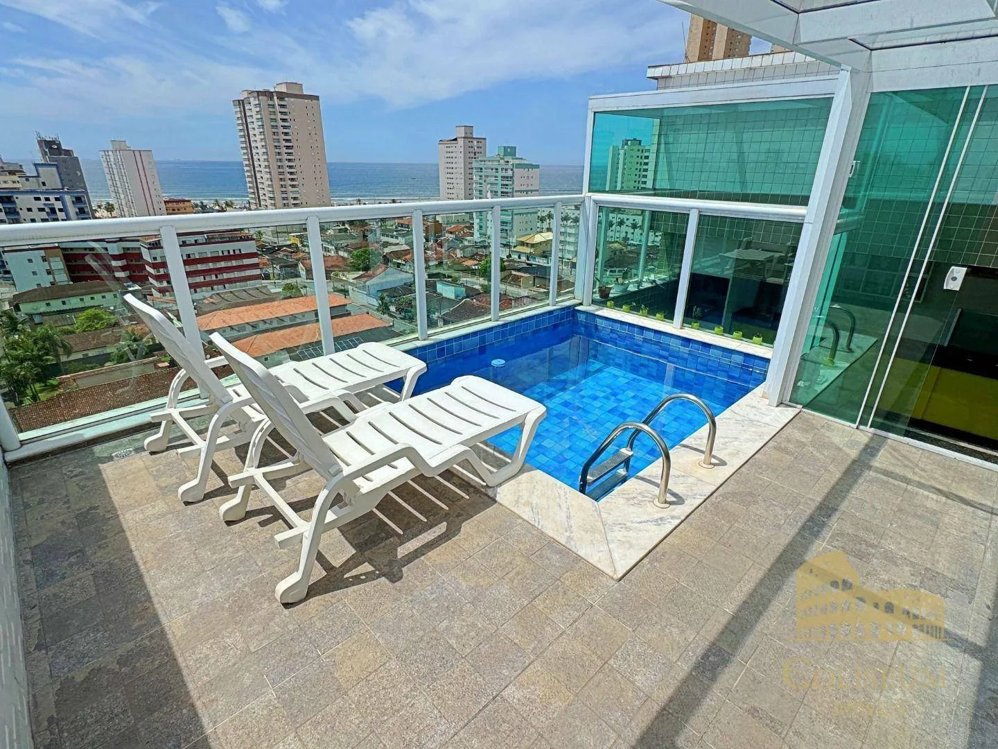 Foto do imóvel "Cobertura de l na Praia Grande- Vista Mar e Lazer Privativo. Agende sua Visita."