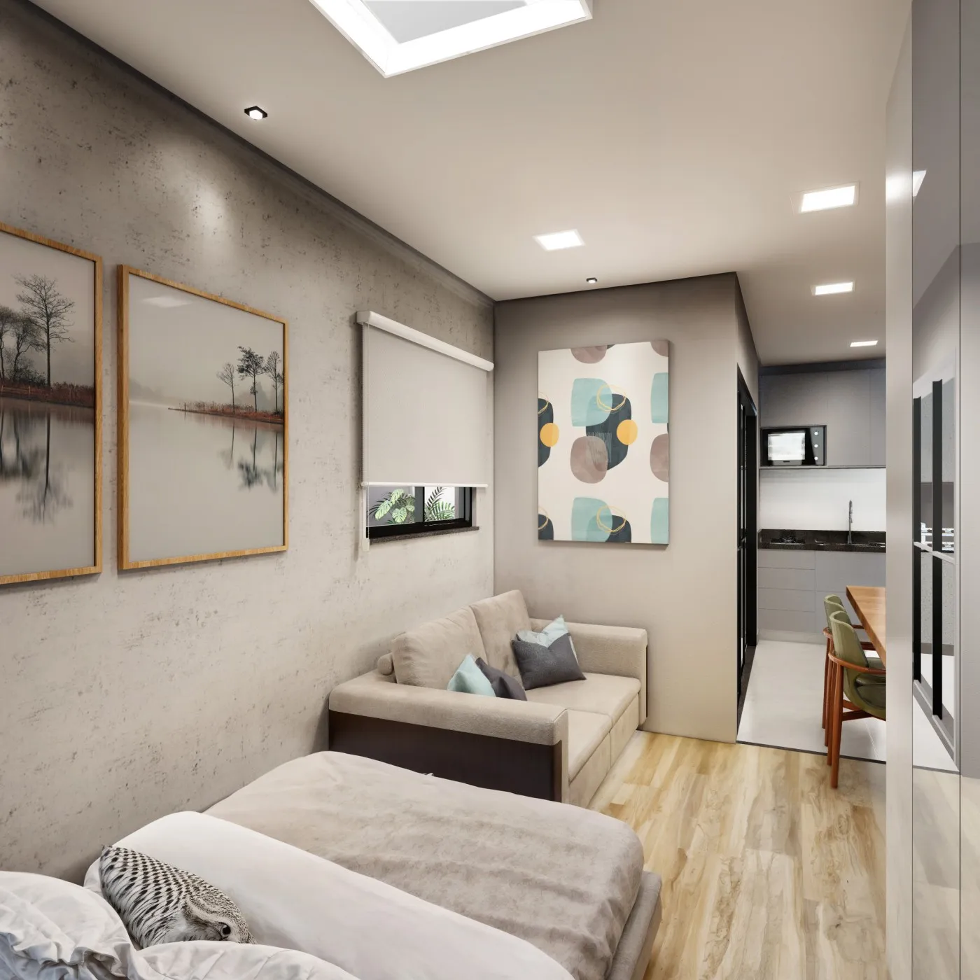 Imagem Loft para Venda em Curitiba, Boqueirão, 1 dormitório, 1 banheiro