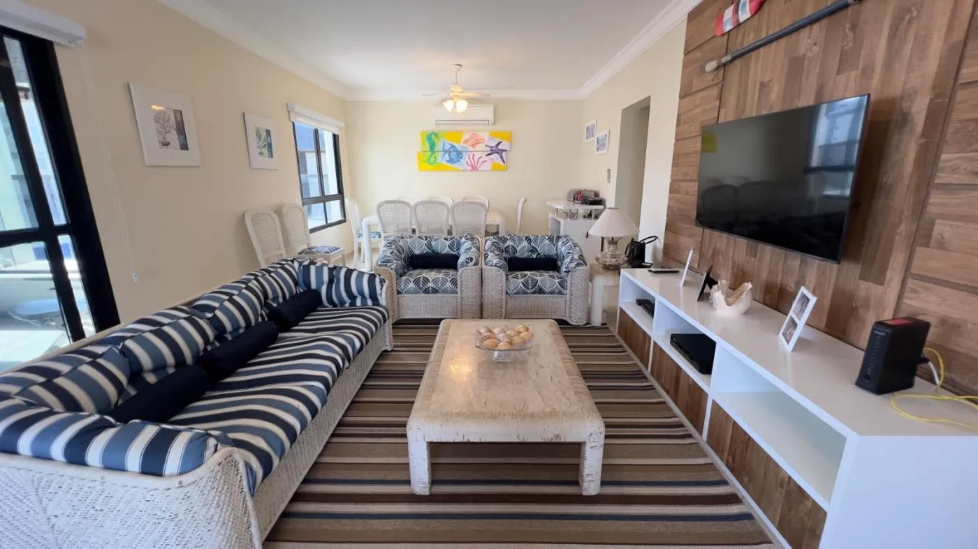 Imagem Apartamento para Temporada em Bertioga, Riviera, 4 dormitórios, 4 suítes, 5 banheiros, 3 vagas