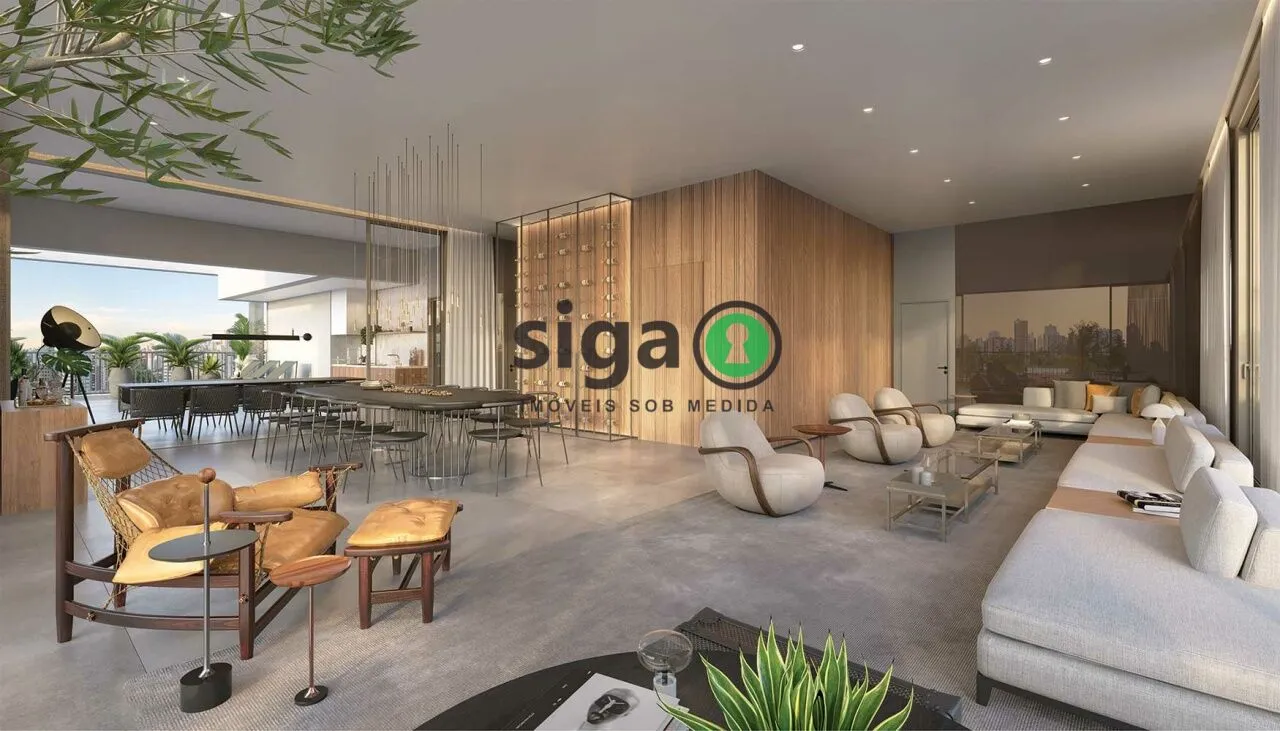 Imagem Apartamento de alto padrão com 4 suítes e 4 vagas no Brooklin