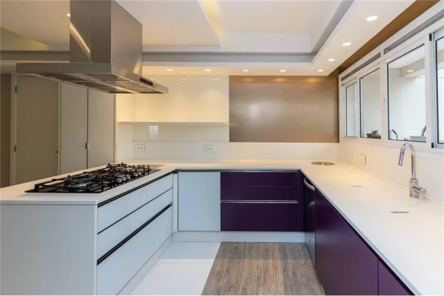 Imagem Apartamento Alto Padrão à Venda Em Moema Pássaros Com 4 Suítes e 4 Vagas