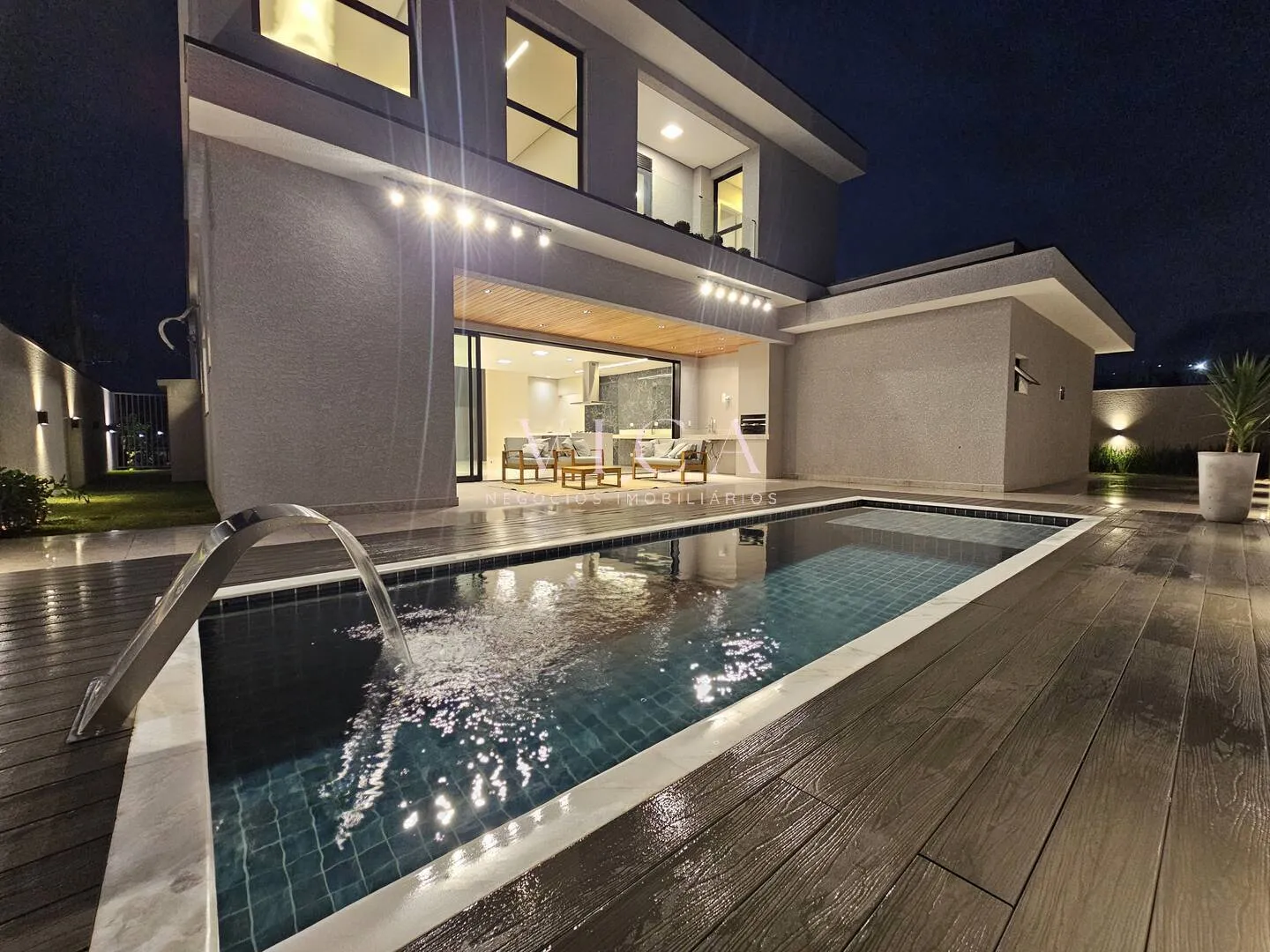 Foto do imóvel Villas do Jaguari | Casa 330m² com Alexa, Energia Solar e 4 Suítes