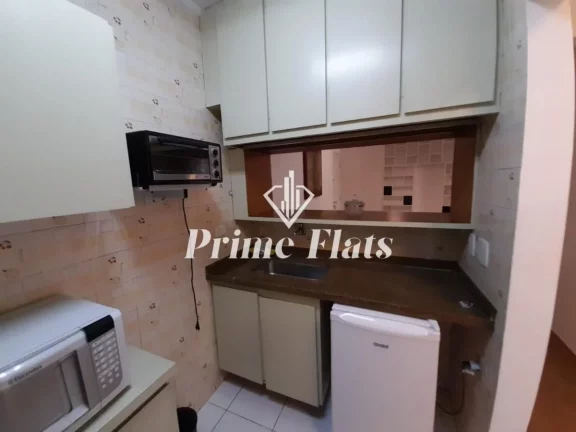 Imagem Flat disponível para venda no Saint Charles Residence Service na Itaim Bibi, com 65m², 2 dormitórios e 1 vaga