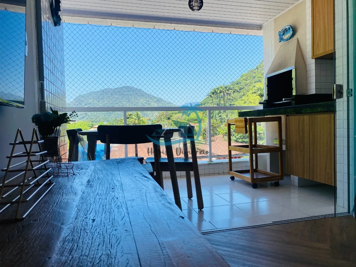 Imagem Excelente apartamento com 82m² a venda a poucos metros do mar na Praia da Enseada em Ubatuba.