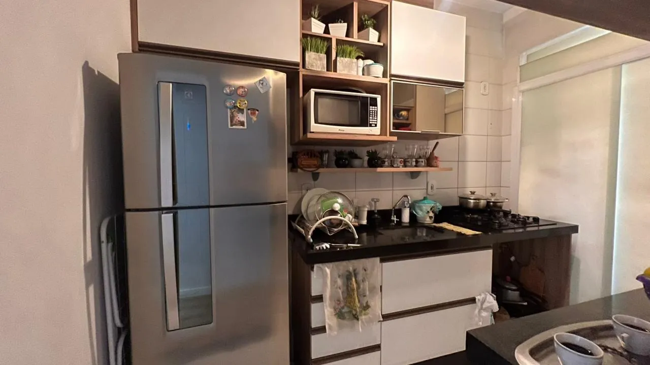 Imagem Apartamento 2 dormitórios com planejados, sacada e lazer completo no condomínio Terras de Vera Cruz, Zona Oeste de Sorocaba