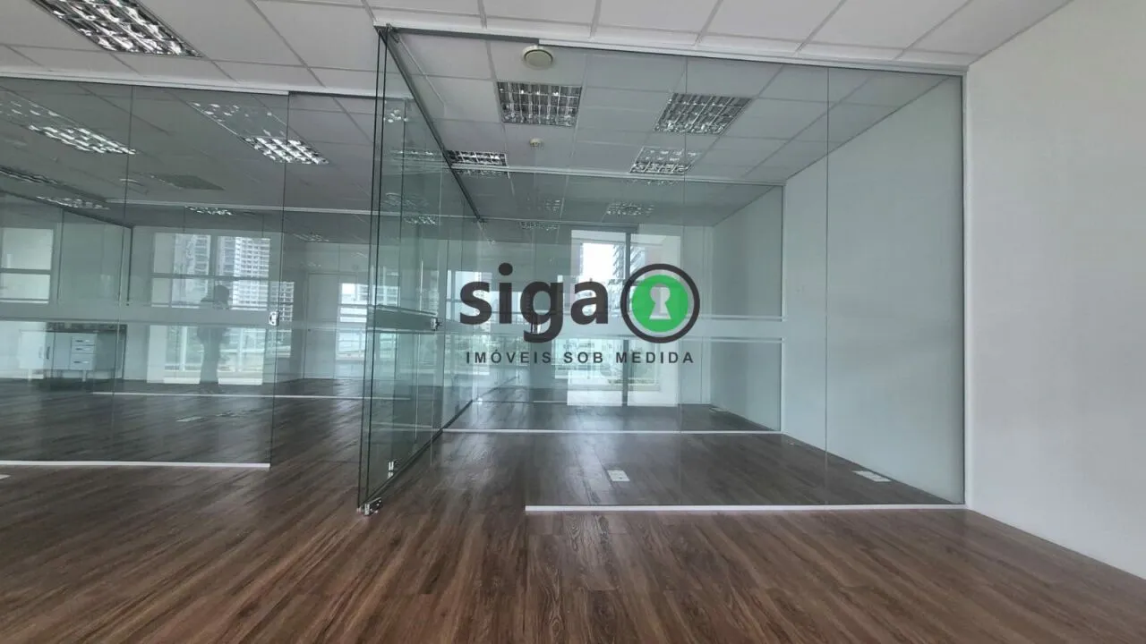 Imagem SALA COMERCIAL COM 154M² COM 4 VAGAS NO BROOKLIN